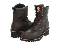 2016 Irish Setter Logger & Packer Boots for Men - 83810 8 Waterproof Insulated Steel Toe Logger - Brown On Sale